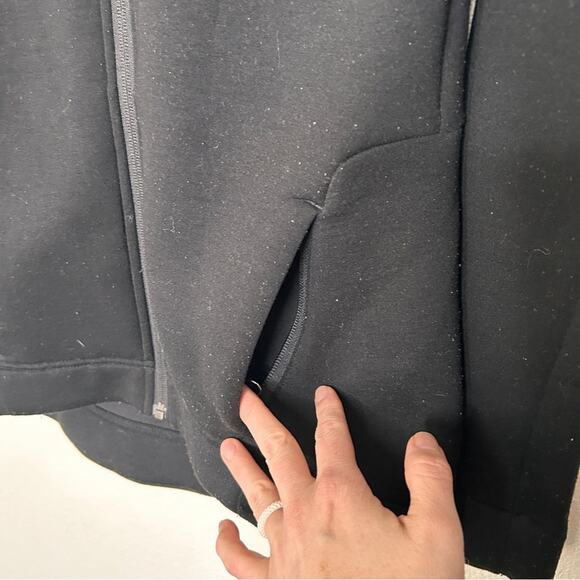 SWEATY BETTY Cross Train Hoodie Jacket, Black, XS Full Zip - Picture 9 of 16